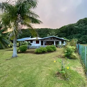 Chez Taua Maison Isolee Pas De Wifi Ni Bus Séjour à la campagne Opoa